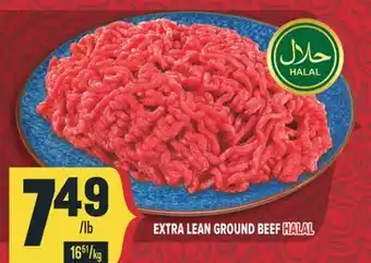 Marché Adonis EXTRA LEAN GROUND BEEF HALAL offer