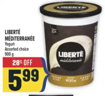 Marché Adonis LIBERTÉ MÉDITERRANÉE Yogurt offer