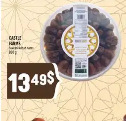 Marché Adonis CASTLE FARMS SUKKARI RUTTAB DATES offer