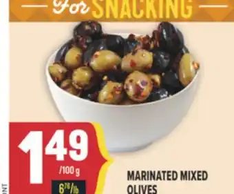 Marché Adonis MARINATED MIXED OLIVES offer