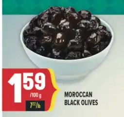 Marché Adonis MOROCCAN BLACK OLIVES offer