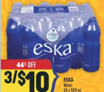 Marché Adonis ESKA Water offer