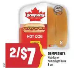 Marché Adonis DEMPSTER'S HOT DOG OR HAMBURGER BUNS offer