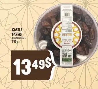 Marché Adonis CASTLE FARMS KHUDARI DATES offer