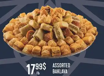 Marché Adonis ASSORTED BAKLAVA offer