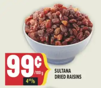 Marché Adonis SULTANA DRIED RAISINS offer