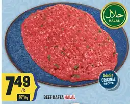 Marché Adonis BEEF KAFTA offer