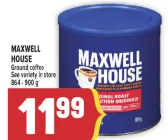 Marché Adonis MAXWELL HOUSE Ground coffee offer