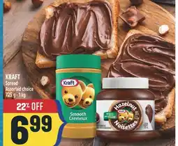 Marché Adonis KRAFT Spread offer