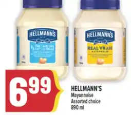 Marché Adonis HELLMANN'S Mayonnaise Assorted choice offer