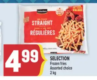 Marché Adonis SELECTION Frozen fries offer