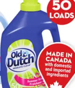 Giant Tiger Old Dutch Summer Fresh Floral Scented Laundry Detergent offer