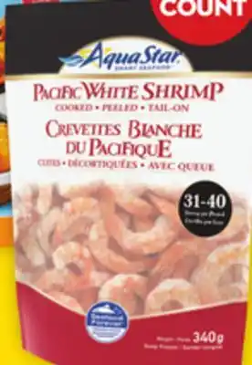 Giant Tiger Aqua Star frozen shrimp offer