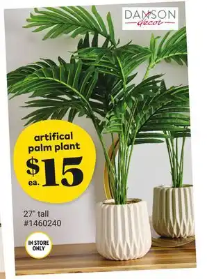 Giant Tiger Artifical Palm Plant offer