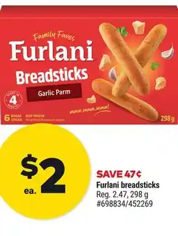 Giant Tiger Furlani breadsticks offer