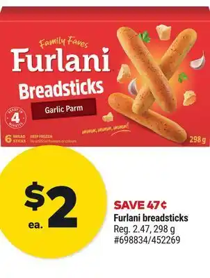 Giant Tiger Furlani breadsticks offer