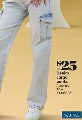 Giant Tiger Denim Cargo Pants offer