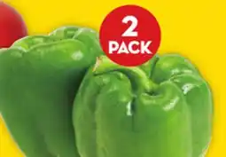 Giant Tiger 2 pack green peppers offer