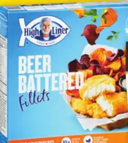 Giant Tiger High Liner battered fish fillets offer