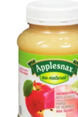 Giant Tiger Applesnax apple sauce offer