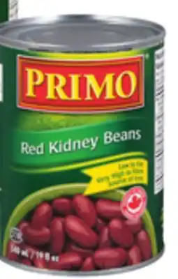 Giant Tiger Primo canned beans offer