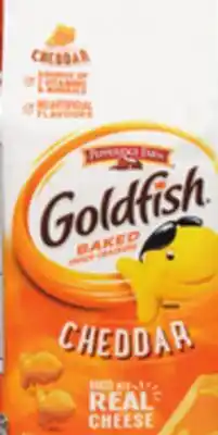 Giant Tiger Pepperidge Farms Goldfish crackers or Jake Baked pretzels offer