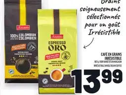 Metro CAFÉ EN GRAINS IRRÉSISTIBLE | IRRÉSISTIBLE WHOLE BEAN COFFEE offer