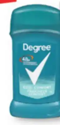 Familiprix DEGREE Selected anti-perspirants or deodorants offer