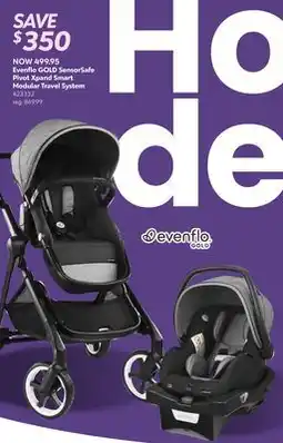 Babies 'R' Us Evenflo GOLD SensorSafe Pivot Xpand Smart Modular Travel System offer