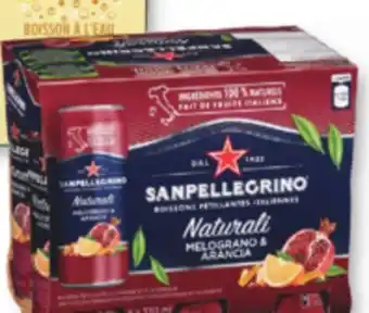 Familiprix SANPELLEGRINO Italian sparkling drinks, 6 x 330 ml offer