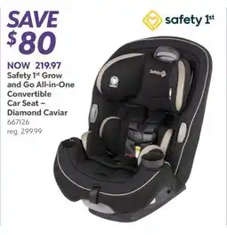 Babies 'R' Us Safety 1st Grow and Go All-in-One Convertible Car Seat – Diamond Caviar offer