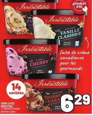 Metro CRÈME GLACÉE IRRÉSISTIBLE | IRRÉSISTIBLE ICE CREAM offer