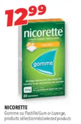 Familiprix NICORETTE Gum or Lozenge offer