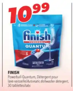 Familiprix FINISH Powerball Quantum, Automatic dishwasher detergent, 30 tabs or Jet-Dry, Rinse aid, 621 ml offer