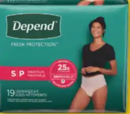 Familiprix DEPEND Selected products and sizes offer