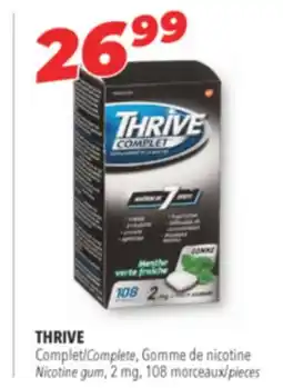 Familiprix THRIVE Complete Nicotine gum offer