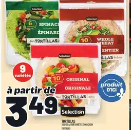 Metro TORTILLAS SELECTION | SELECTION TORTILLAS offer