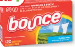 Familiprix Bounce Outdoor Fresh dryer sheets offer