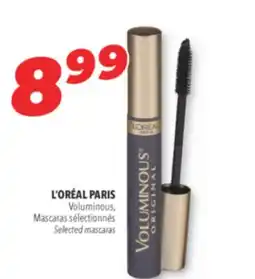 Familiprix L'ORÉAL PARIS Voluminous Selected mascaras offer