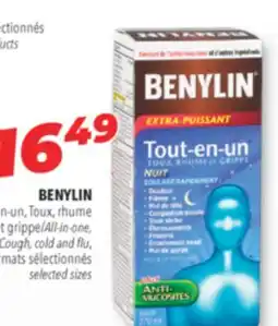 Familiprix BENYLIN, All-in-one, Cough, cold and flu offer