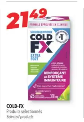 Familiprix COLD-FX Selected products offer