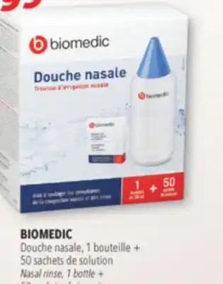 Familiprix BIOMEDIC Nasal rinse, 1 bottle + 50 packets of sinus rinse offer