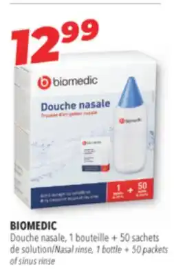 Familiprix Biomedic nasal irrigation kit offer