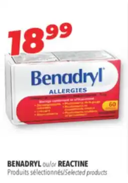 Familiprix Benadryl Allergy caplets 60un offer