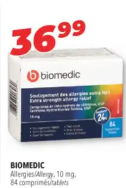 Familiprix BIOMEDIC Allergy, 10 mg, 84 tablets offer