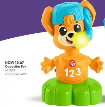 Babies 'R' Us Opposites Fox offer