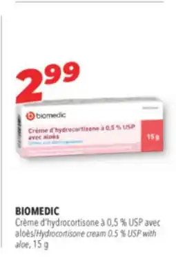 Familiprix Biomedic anti-itch cream with aloe 15g offer