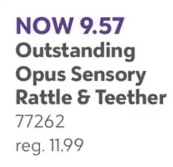 Babies 'R' Us Outstanding Opus Sensory Rattle & Teether offer