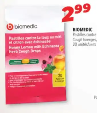 Familiprix BIOMEDIC, Cough lozenges, 20 units offer