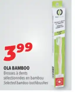 Familiprix OLA BAMBOO bamboo toothbrushes offer